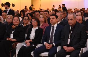 The 125th anniversary of the Azerbaijani Film Forum commemorated in Heydar Aliyev Center Azerbaijan Baku april 20 2023
 